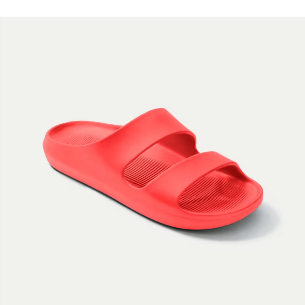 Bombas Friday Red Slide Sandals